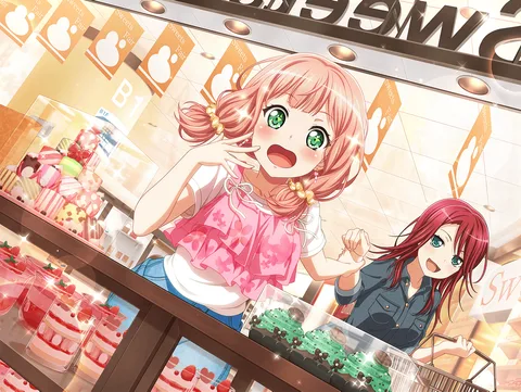 两人和睦相处