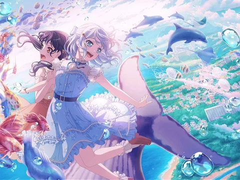 天蓝色的海洋