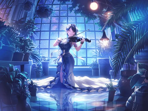 黄昏，身穿浴衣