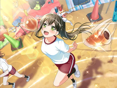 叼面包赛跑！