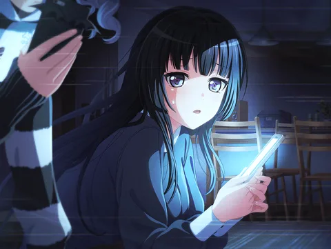 慌张少女